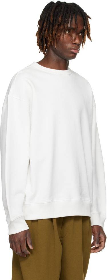 Sweater Dries Van Noten Dries Van Noten Dropped Shoulders Sweatshirt Hvid | 251-021152-1610, 1