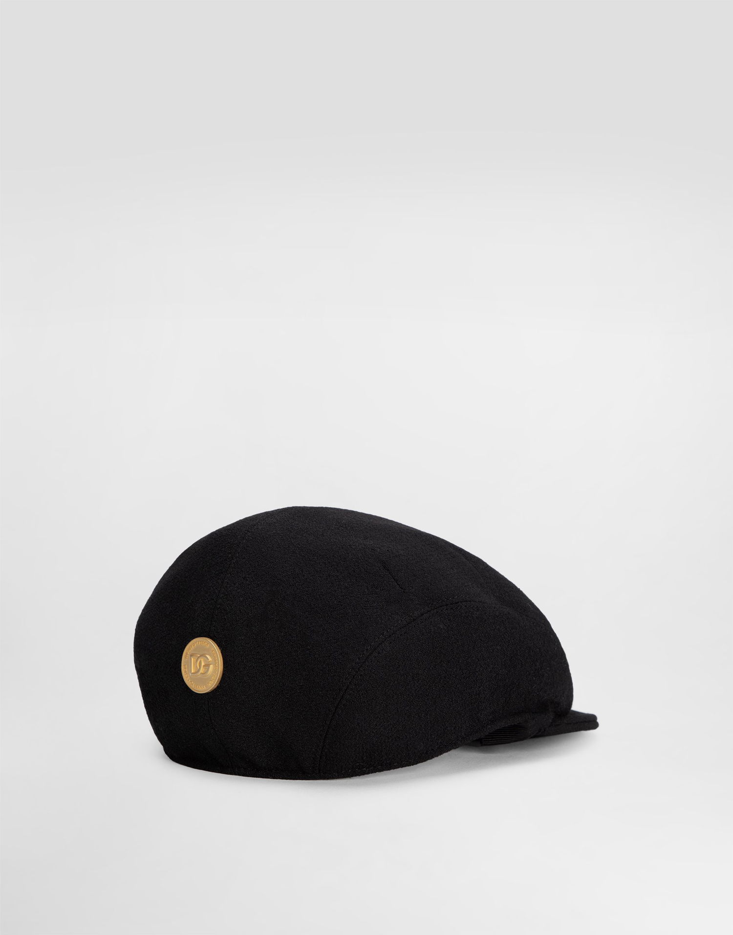 Kasket Dolce & Gabbana Dolce & Gabbana Wool Crepe Cap With DG Coin Sort | FH665AGDDDNN0000, 1