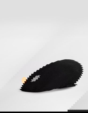 Kasket Dolce & Gabbana Dolce & Gabbana Wool Crepe Cap With DG Coin Sort | FH665AGDDDNN0000, 1