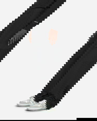 Cargo bukser Off-White Embroidered Wool Cargo Pants Black Sort | OMCF037F23FAB001 1010, 2