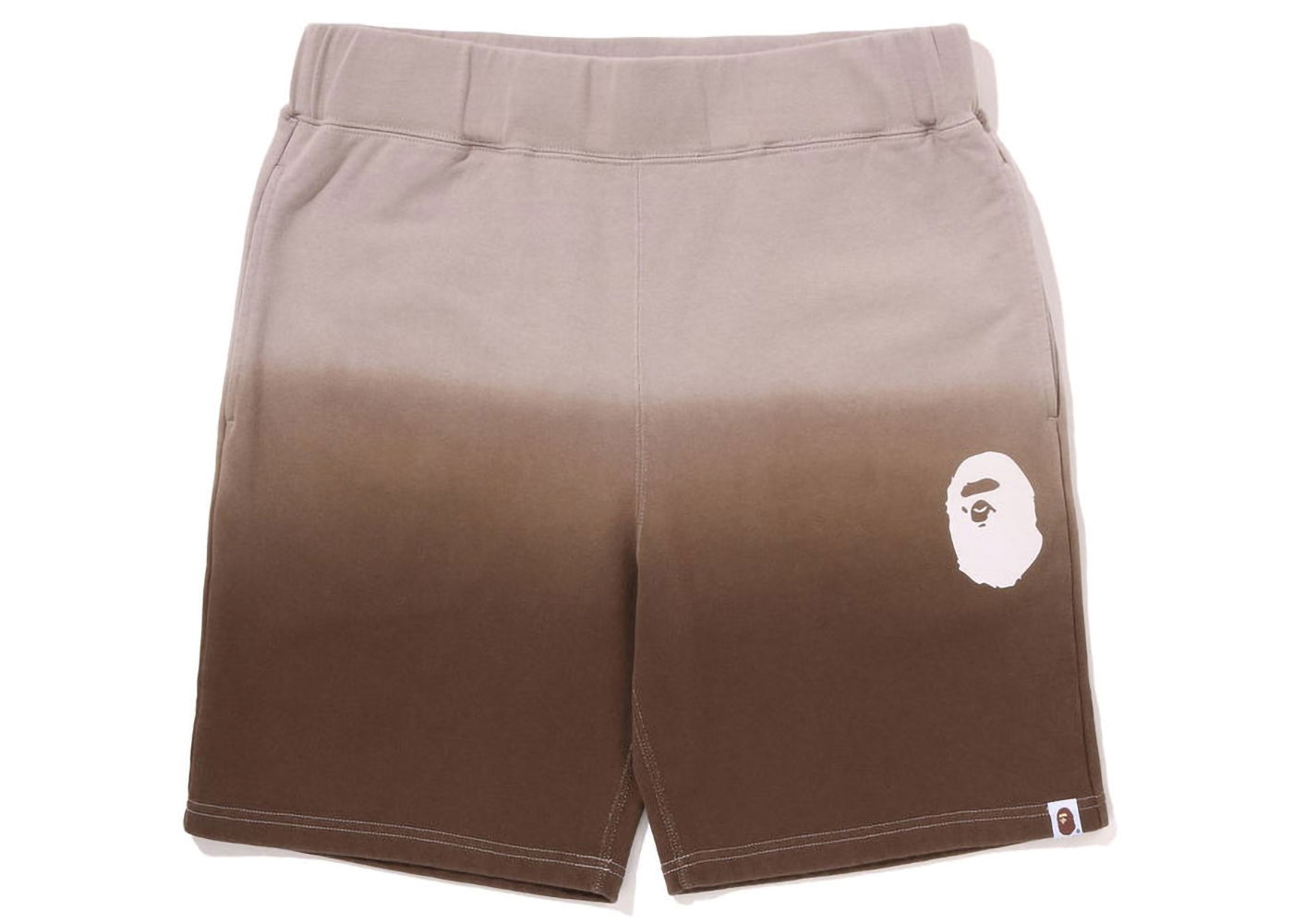 Shorts BAPE Gradation Sweat Shorts Brun | 1J20-153-004, 0