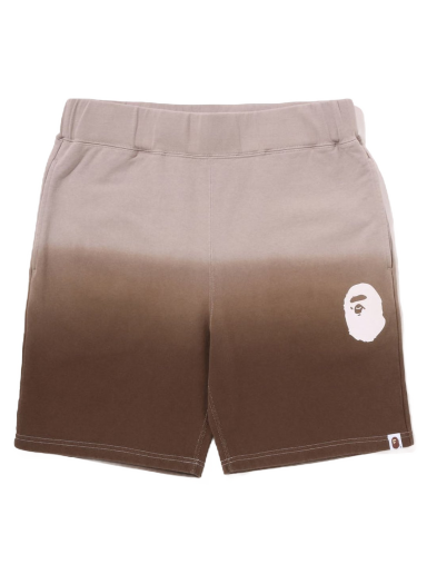 Shorts BAPE Gradation Sweat Shorts Brun | 1J20-153-004