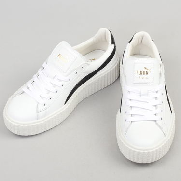 Sneakers og sko Puma Creeper White & Black white - black - white Hvid | 364462 01, 2