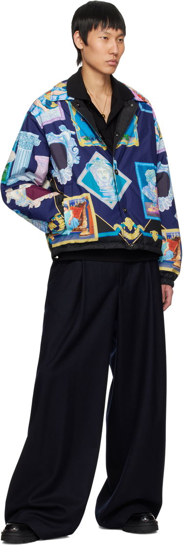 Bomberjakke Versace Versace 'Versace Gallery' Reversible Blouson Jacket Flerfarvet | 1018330_1A12970, 4