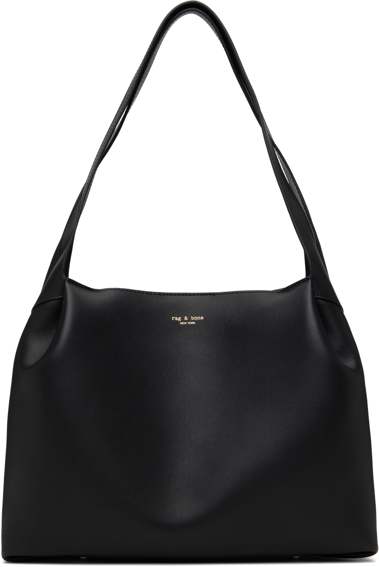 Håndtaske rag & bone Rag & Bone Slade Calf Leather Tote Bag Sort | LE101123, 0