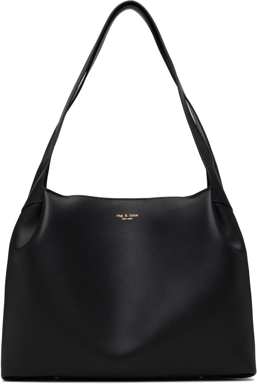 Håndtaske rag & bone Rag & Bone Slade Calf Leather Tote Bag Sort | LE101123