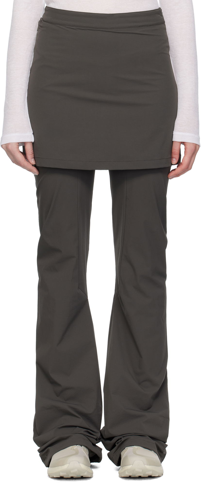 Bukser ROA ROA Skort Sport Pants Grå | RBWW025FA13