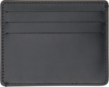 Tegnebog Maison Margiela Black Stitches Card Holder Sort | SA2VX0003 P4745, 2