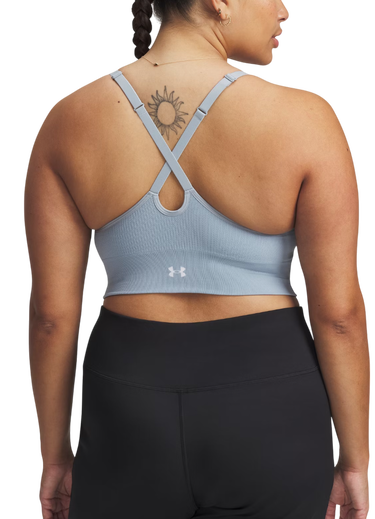 Bh Under Armour Vanish Seamless Low Sports Bra Blå | 1384417-466, 4