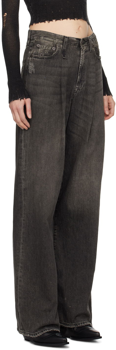 Jeans R13 R13 Damon Pleated Jeans Grå | R13W3147-D019A, 1