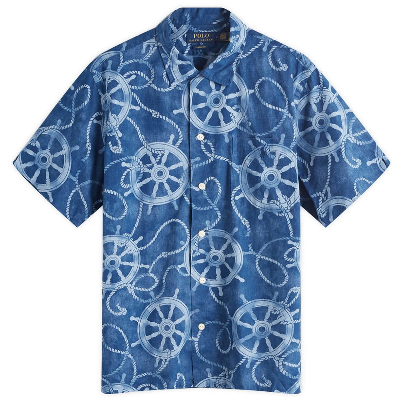 Skjorte Polo by Ralph Lauren Ships Wheel Vacation Shirt Blå | 710942683001