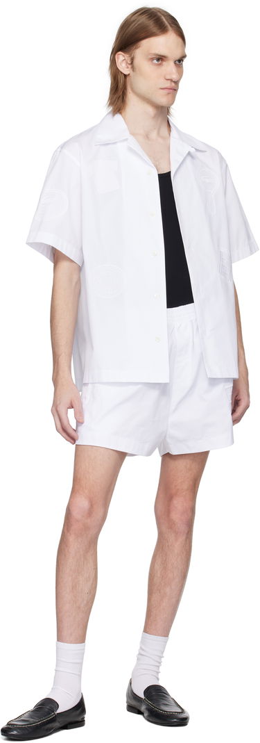 Shorts Lacoste Lacoste Runway Badge Shorts Hvid | GH7420, 3