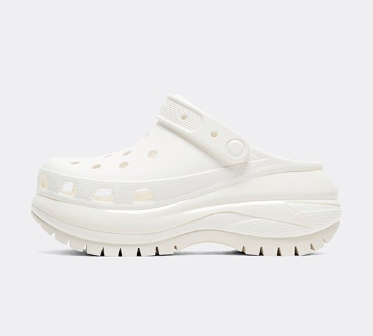 Sneakers og sko Crocs Classic Mega Crush Clog W Hvid | 207988-100, 0