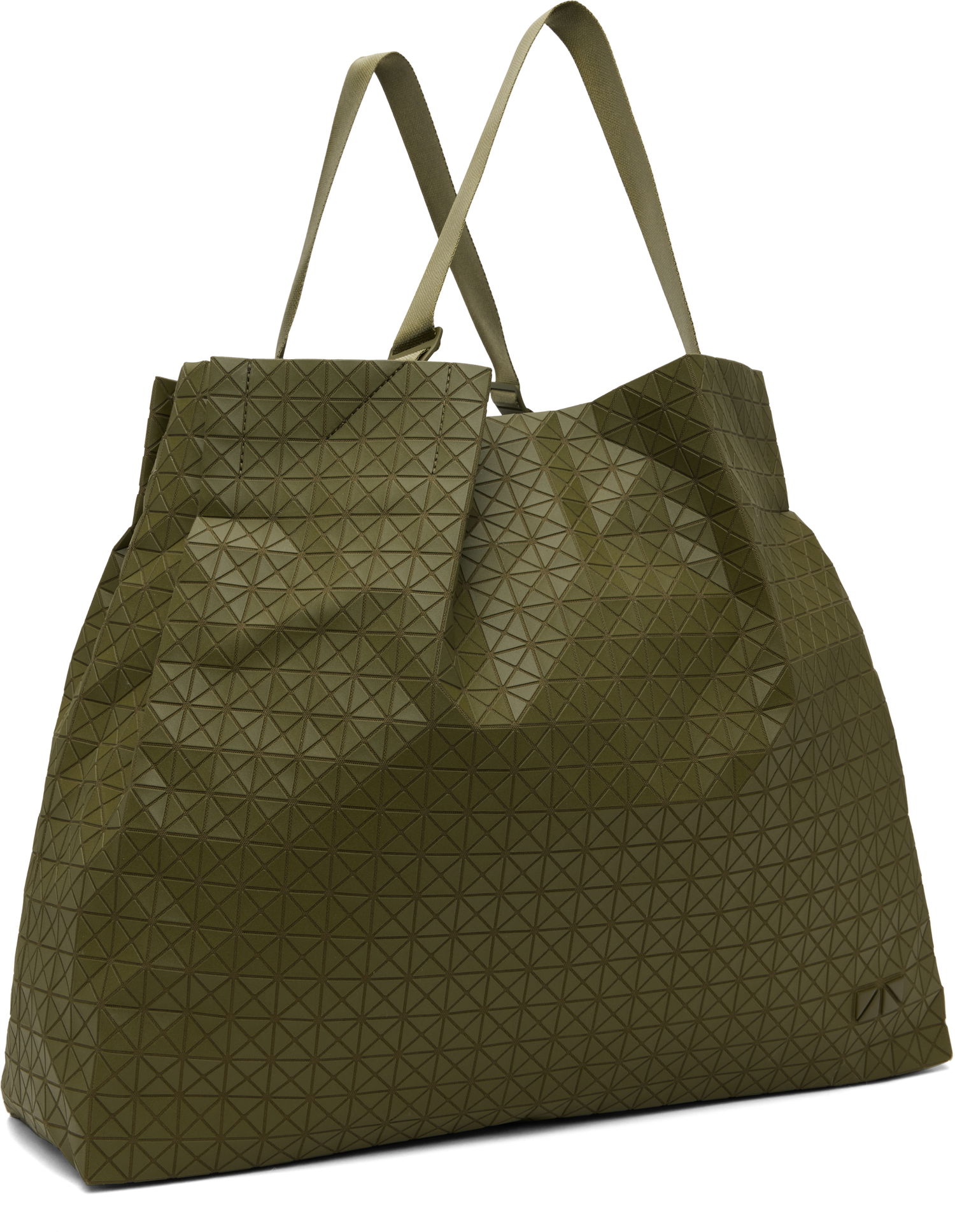 Mulepose BAO BAO ISSEY MIYAKE Geometric Pattern Tote Bag Grøn | BB49AG761, 1