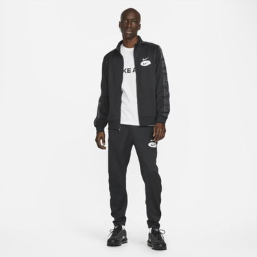 Vindjakke Nike Sportswear Swoosh League Poly-Knit Jacket Sort | DM5473-010, 2