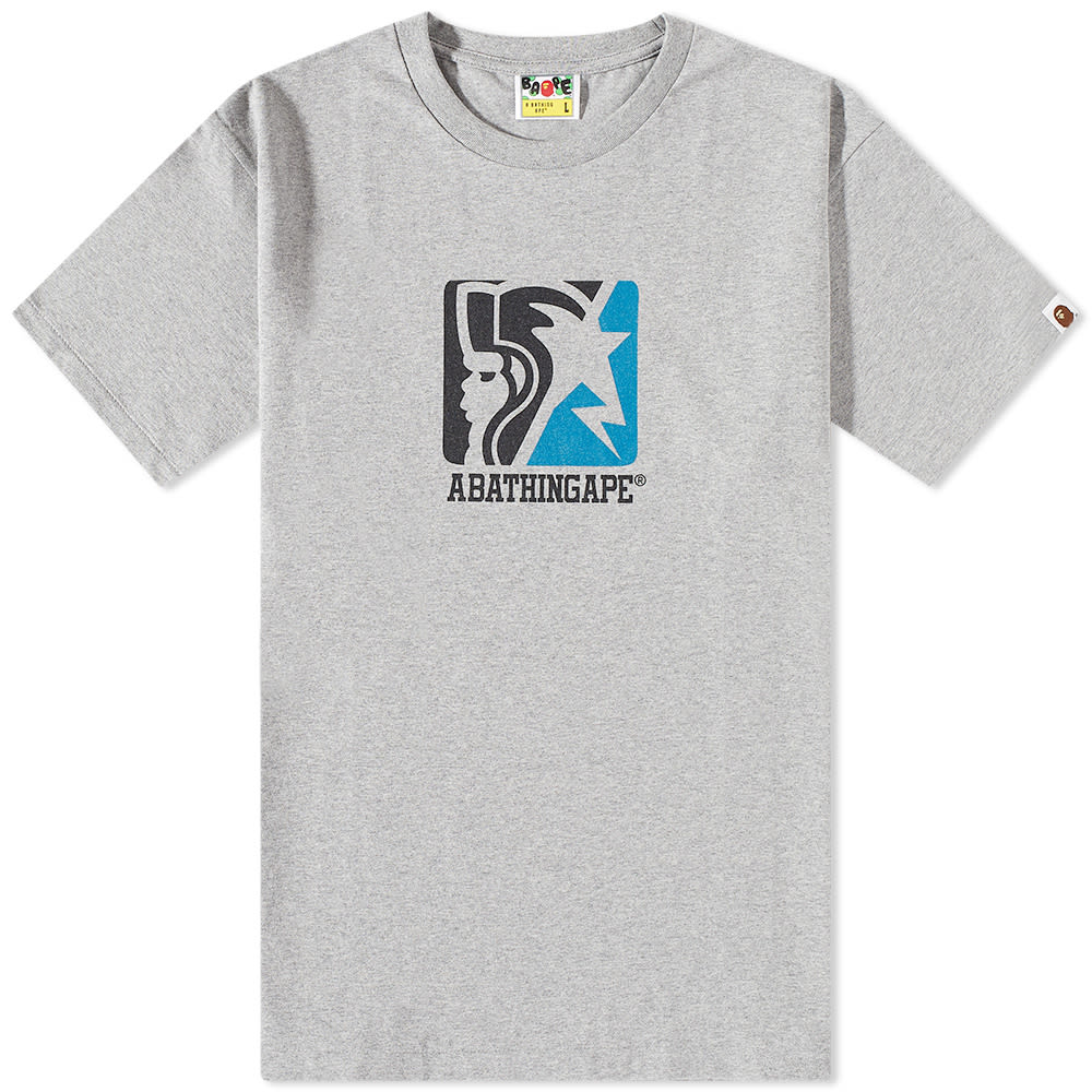 T-shirt BAPE Archive General Tee Grå | 001TEI701006F-GRY, 0