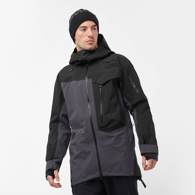 Parka Salomon Moon Patrol Gore-Tex Ski Jacket Sort | LC2146800, 0