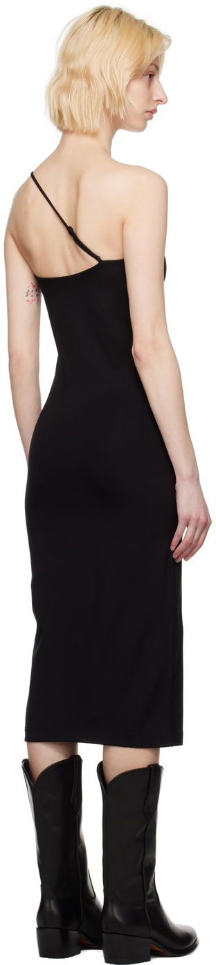 Kjole rag & bone rag & bone Irina One-Shoulder Midi Dress Sort | WAC23P3004LC04, 2