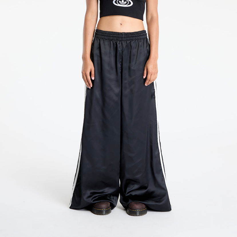 Bukser adidas Originals Originals Satin Wide Leg Tracksuit Bottoms Sort | KC8813