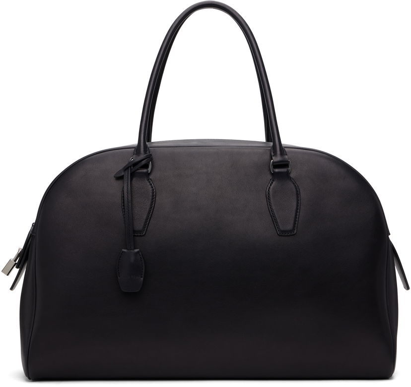 Rejsetaske The Row The Row India 15.75 Leather Travel Bag Sort | W1594-L72