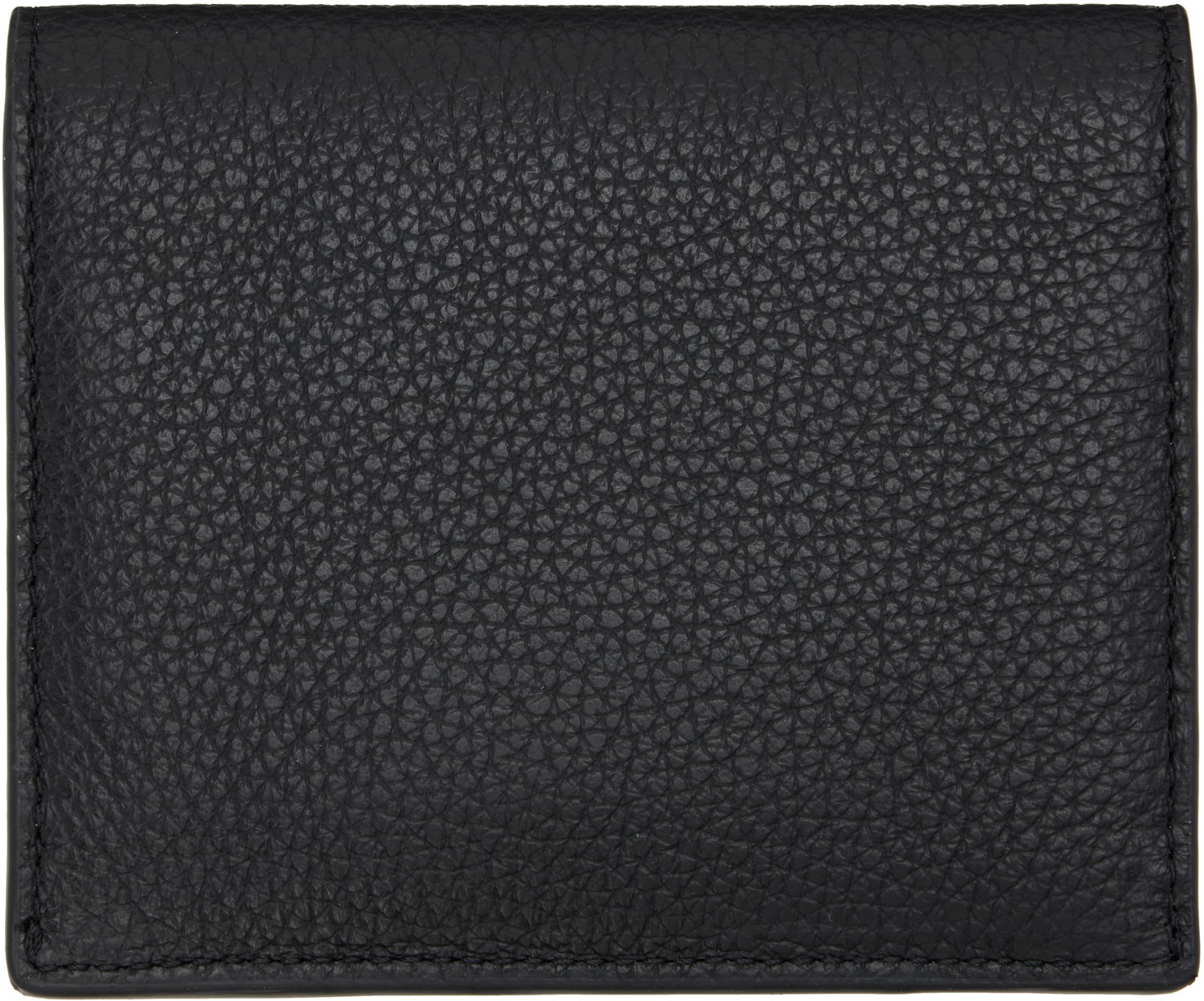 Tegnebog TOTEME TOTEME T-Lock Grained-Leather Card Holder Sort | 253-WAM0042-LE0030, 1