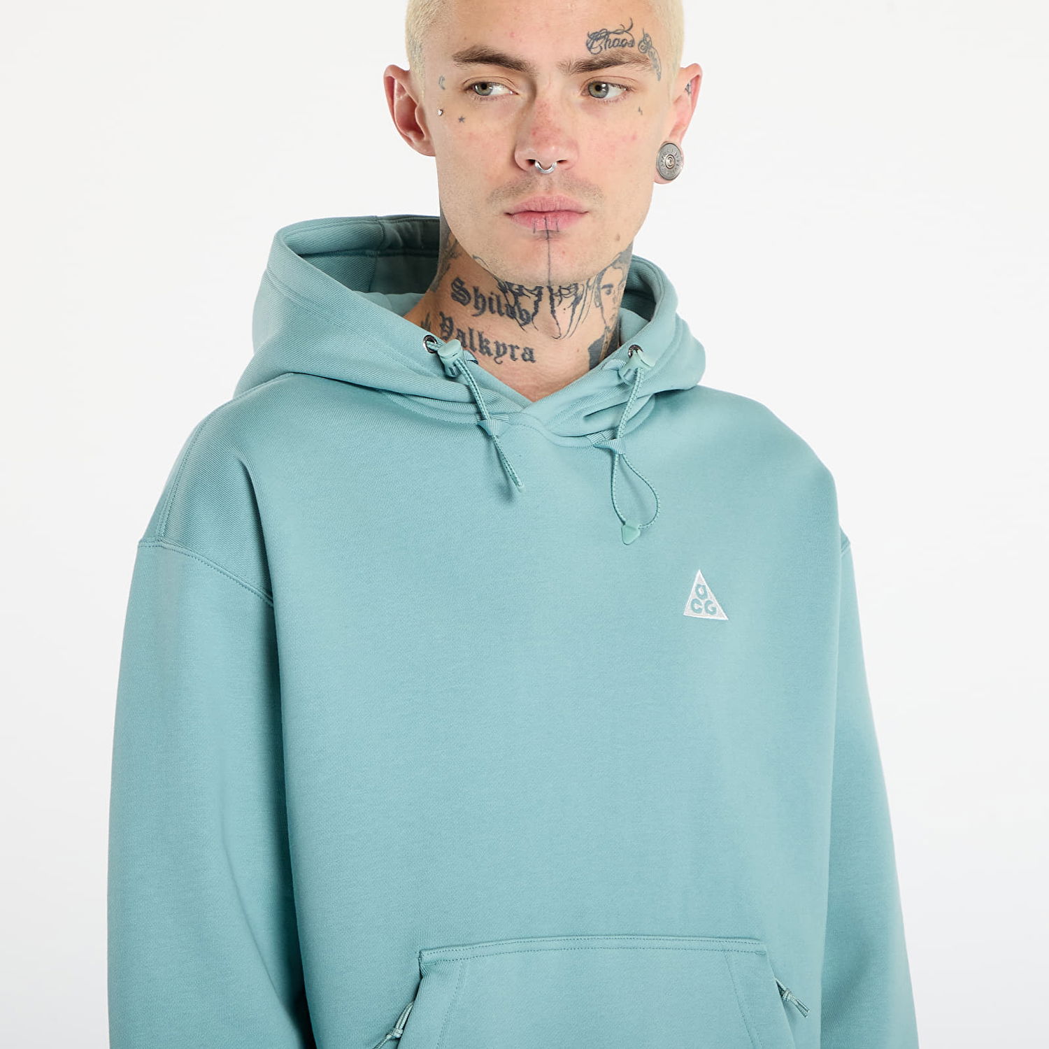 Sweatshirt Nike ACG ACG Tuff Fleece Pullover Hoodie Turkis | DZ3392-017, 1
