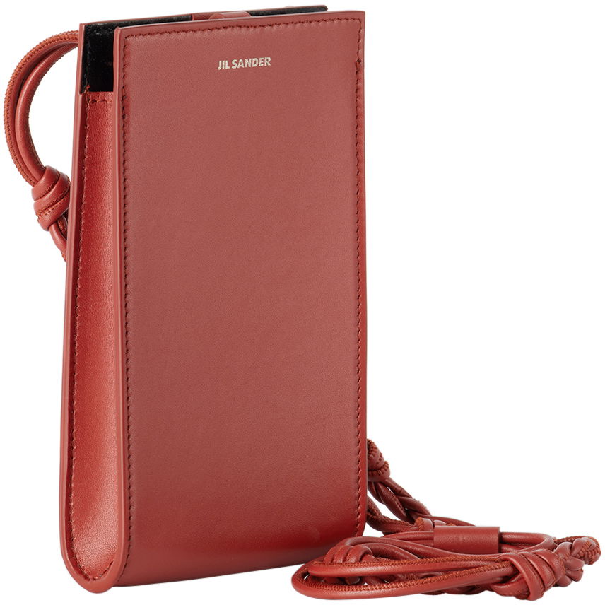 Gadget Jil Sander Tangle Phone Pouch Rød | J25VL0005_P5713, 1