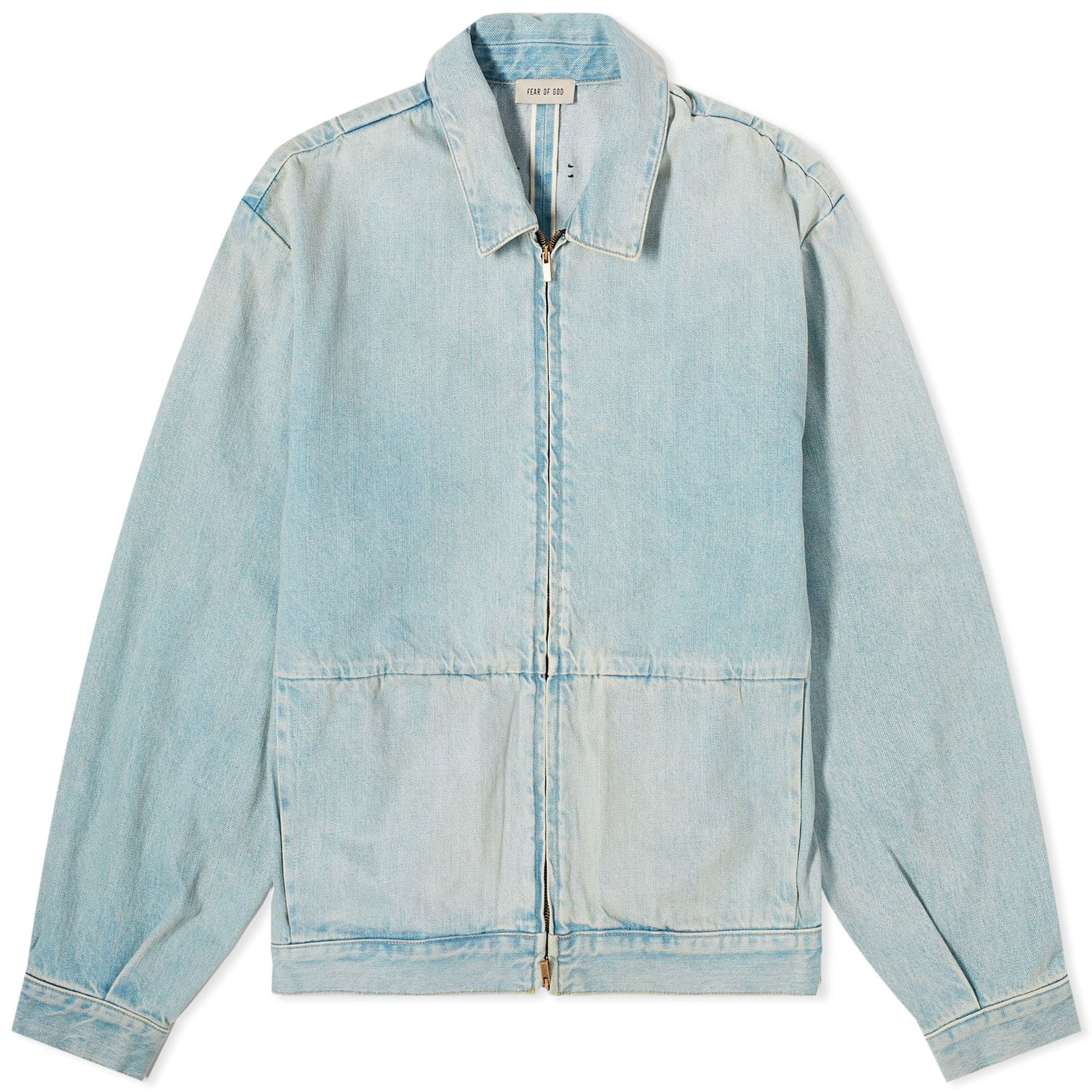 Jakke Fear of God 8th Denim Jacket Light Indigo Blå | FG830-001DNM-437, 0