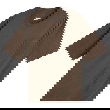T-shirt visvim Jumbo Crew Neck Short Sleeve T-Shirt with Chest Pocket Brun | 0125205010011, 1