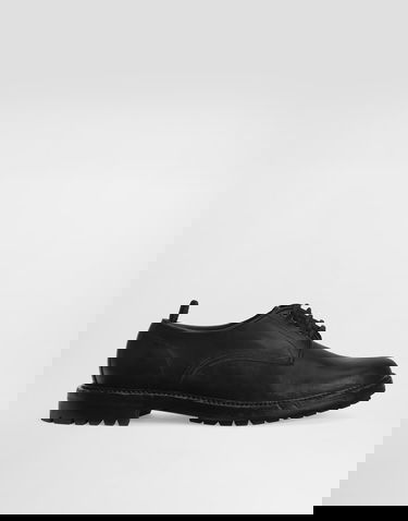 Tilbehør Dolce & Gabbana Dolce & Gabbana Calfskin Derby Shoes Sort | A10889AV32580999, 0