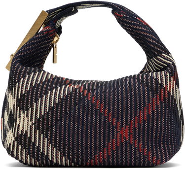 Håndtaske Burberry Burberry Mini Peg Duffle Bag Mørkeblå | 8103824, 0