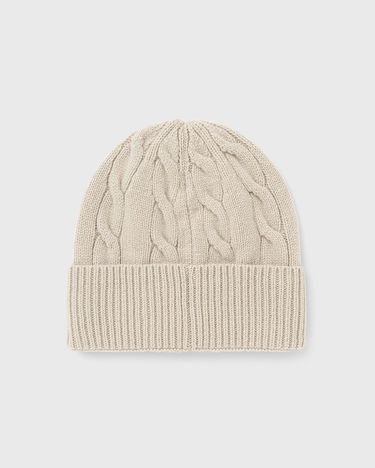 Beanie Carhartt WIP Signature Cable Knit Beanie Beige | I035464-38Q.XX, 3