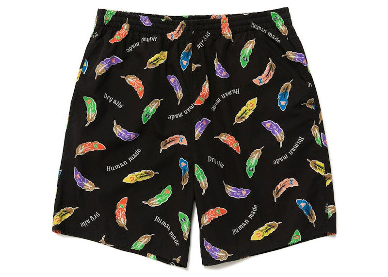 Shorts Human Made Feather Print Shorts Sort | HM25PT022, 0