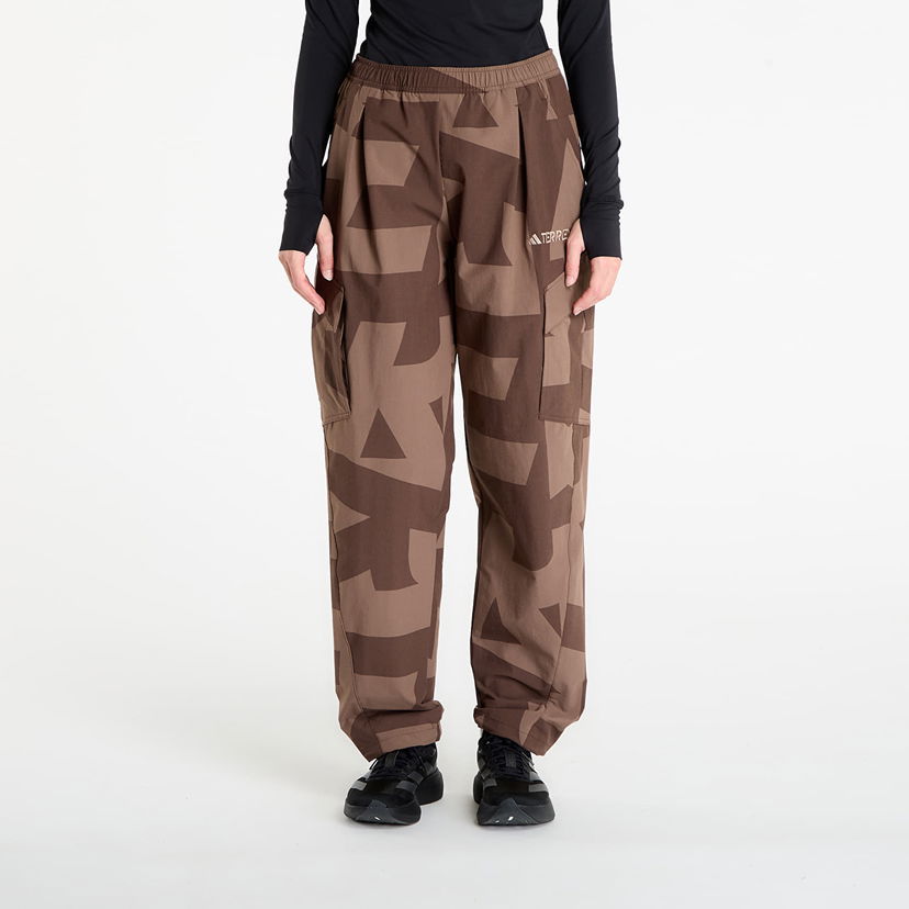 Cargo bukser adidas Performance Terrex Xploric Cargo Joggers Brun | JM9860
