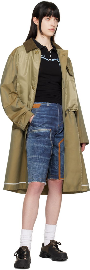Trenchcoat Andersson Bell Andersson Bell Bomber Mix Trench Coat Grøn | awa677m, 3