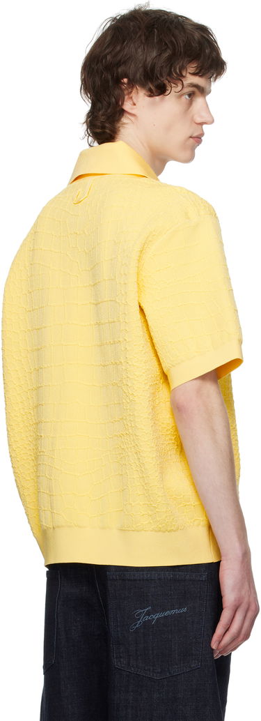 Sweater Jacquemus Jacquemus La Croisière 'The Scala' Polo Gul | 25E255KN527-2429, 2