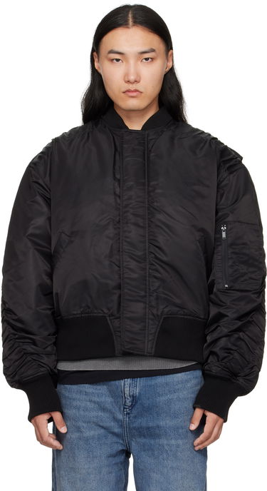Bomberjakke Han Kjøbenhavn Han Kjobenhavn Oversized Padded Bomber Jacket Sort | M-134224, 0