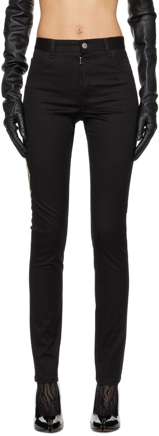 Bukser Maison Margiela Invitation Trousers Sort | S50LA0219 S78269