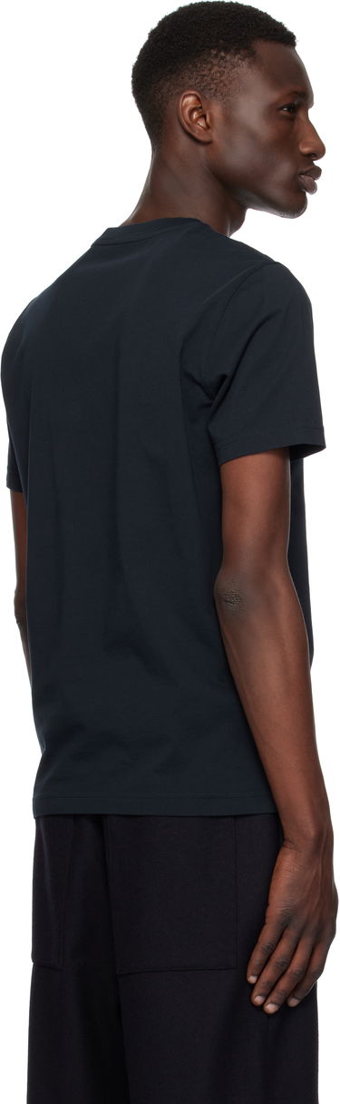 T-shirt Moncler Moncler Faded Logo Cotton T-Shirt Sort | K10918C0002989A17, 2