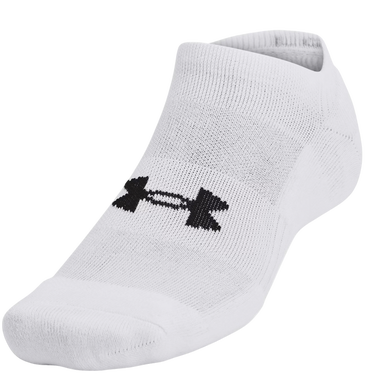 Sokker Under Armour UA TC No Show Socks - 3 Pack Hvid | 1386313-100, 1