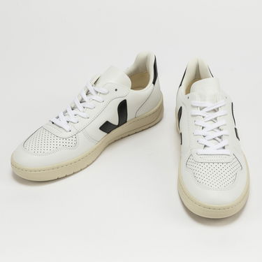 Sneakers og sko Veja V-10 Leather Hvid | VX0200005B, 2