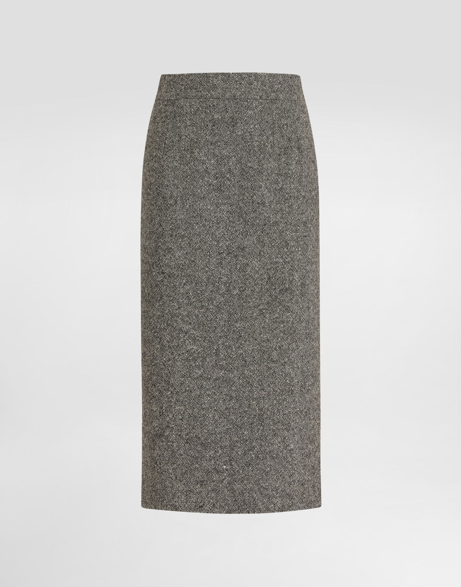 Nederdel Dolce & Gabbana Dotted Wool Skirt Grå | F4CS8TFMBARS8030, 0