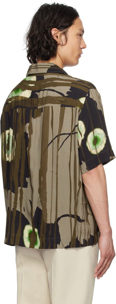 Skjorte BOSS HUGO Floral Print Shirt Brun | 50539329, 2