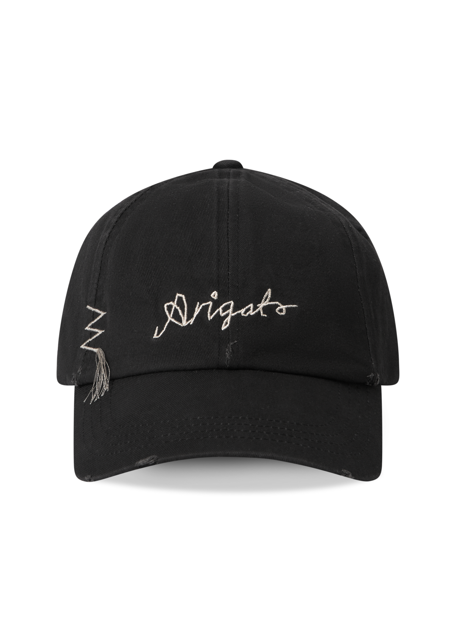 Kasket AXEL ARIGATO Distressed Baseball Cap Sort | X3077003, 0