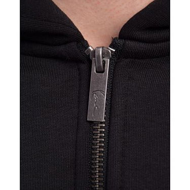 Sweatshirt Karl Kani Karl Kani Woven Signature Chrome Zip Hoodie Sort | KK-60220175, 2