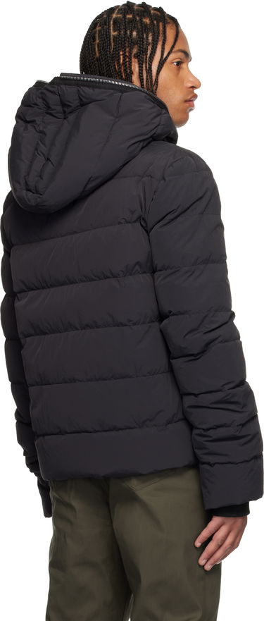 Puffer jakke Rick Owens Concordians Quilted Down Jacket Sort | RU02E1722 MTD1, 2