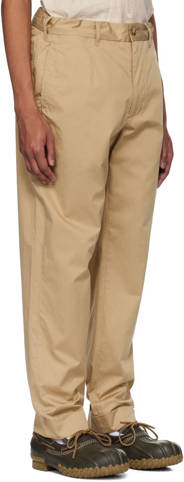 Bukser Engineered Garments Engineered Garments Andover Striped Trousers Hvid | 25S1F001, 4