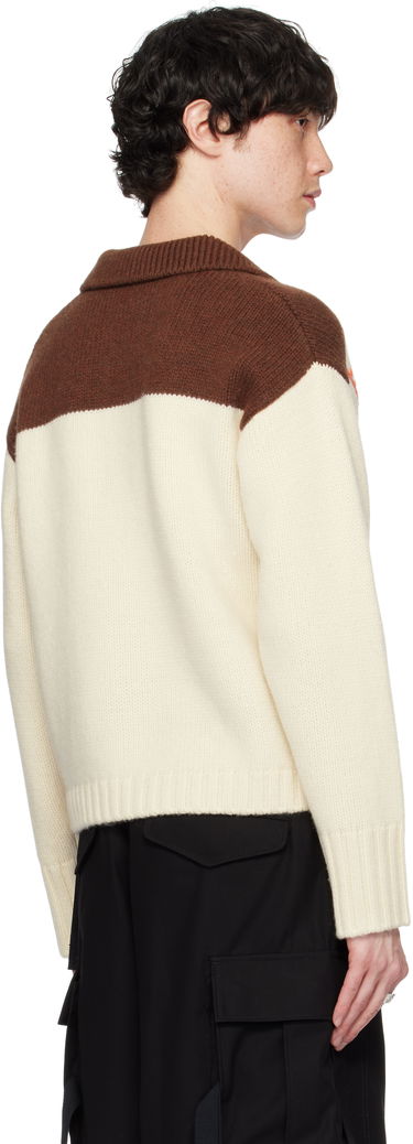 Sweater JW Anderson JW Anderson House Intarsia Polo Sweater Flerfarvet | KW1347-YN0413, 2