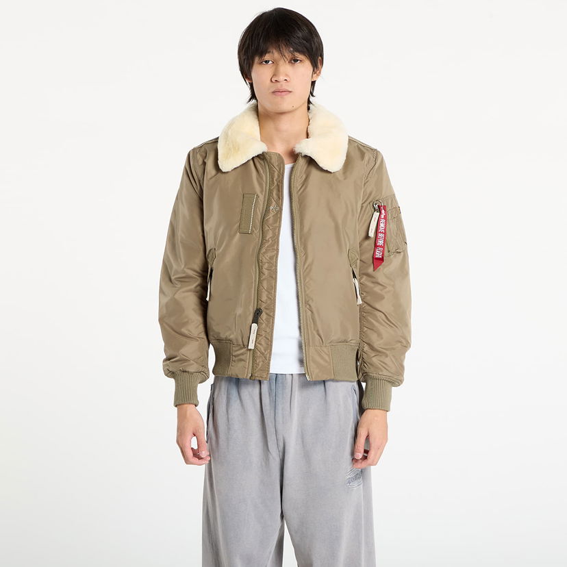 Bomberjakke Alpha Industries Alpha Industries Injector III Bomber Jacket Grøn | 143104-24