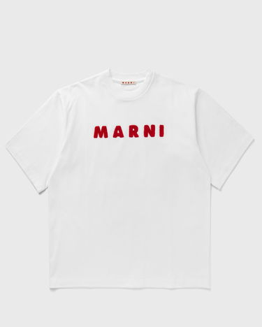 T-shirt Marni Marni Logo T-Shirt Hvid | HUMU0223S1-00W01, 1